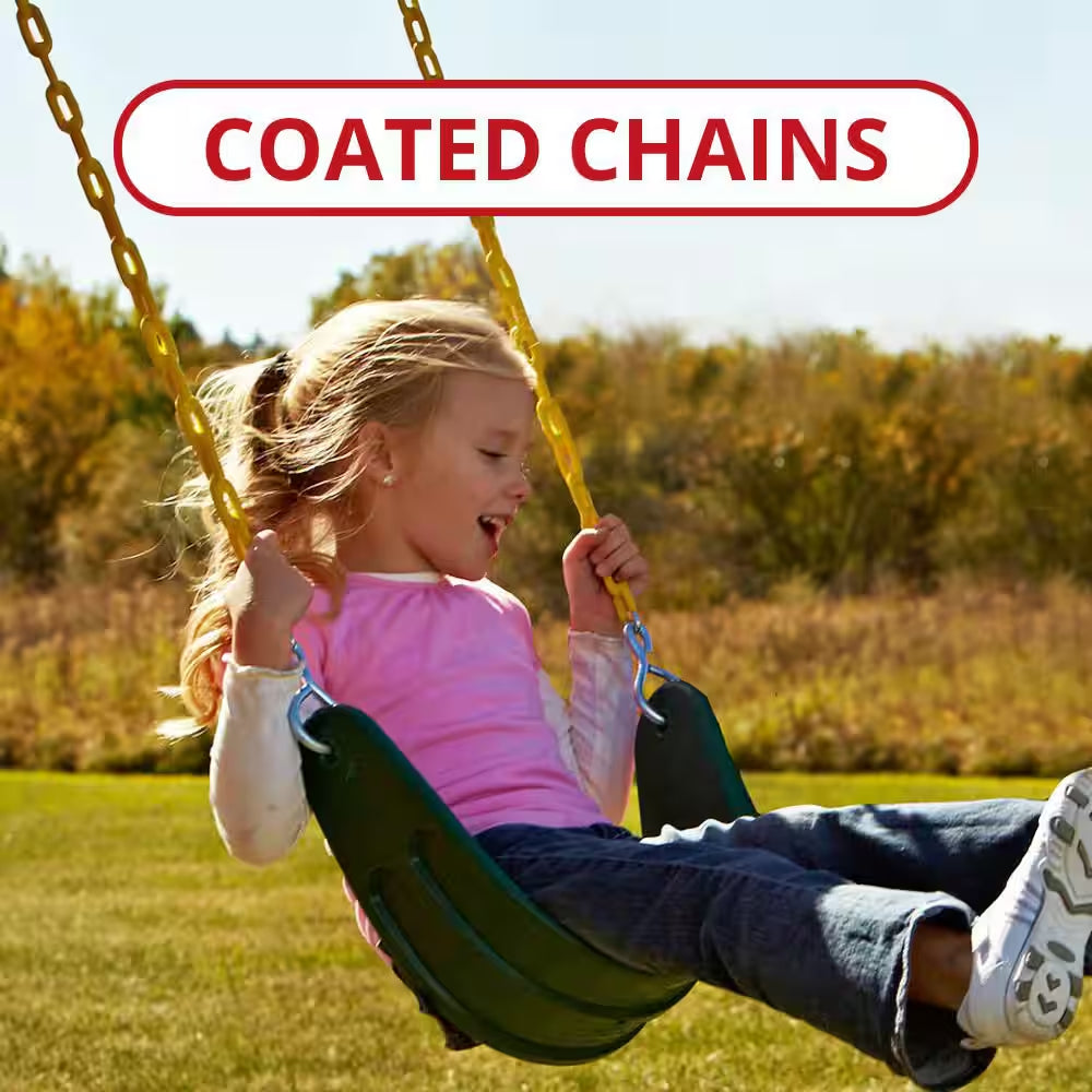 DIY Knightsbridge Wooden Outdoor Playground Set with Slide, Rock Wall, Sandbox, Swing Set, and Playground Equipment