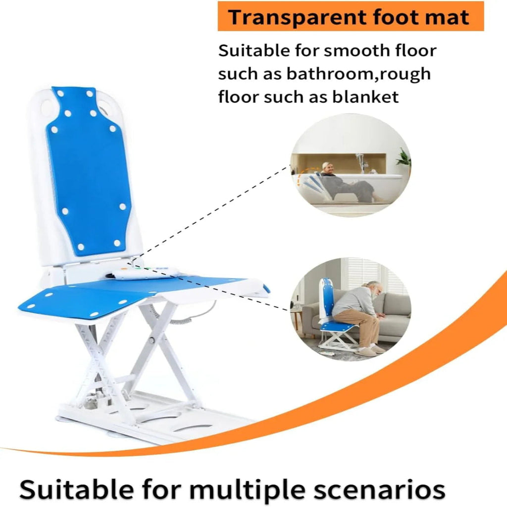 Electric Chair Lift, Get up from Floor, 300 Lb Capacity Patient Lift