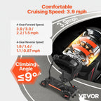 VEVOR 4-Wheel Electric Mobility Scooter Auto Folding Scooter with Remote Control